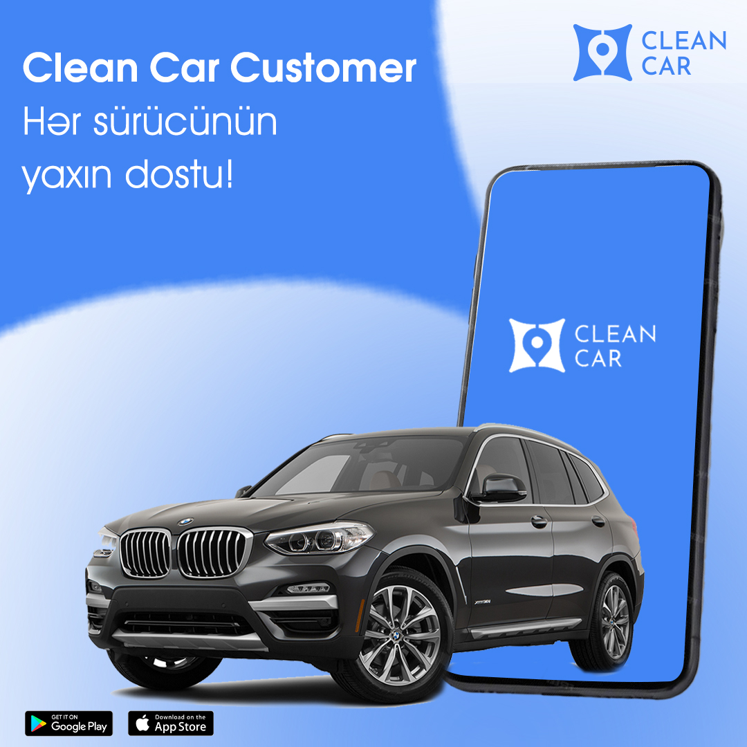 Clean Car Customer avtoxidmət tətbiqi